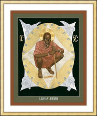 Wall Frame Gold - Lion of Judah by R. Lentz