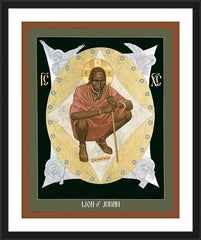 Wall Frame Black - Lion of Judah by R. Lentz