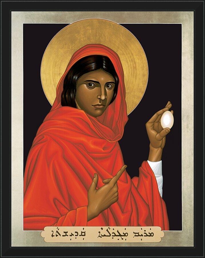Wall Frame Black - St. Mary Magdalene by R. Lentz – Trinity Stores