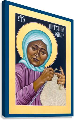 Canvas Print - Matushka Olga Michael by Br. Robert Lentz, OFM - Trinity Stores