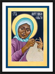 Wall Frame Black - Matushka Olga Michael by R. Lentz