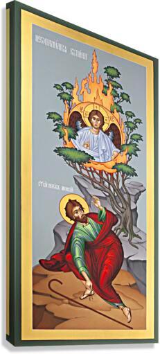 Canvas Print - Moses and the Burning Bush by R. Lentz