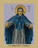 Metal Print - St. Marguerite d'Youville by Br. Robert Lentz, OFM - Trinity Stores