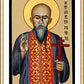 Wall Frame Gold, Matted - St. Mitrophan Tsi Chang by R. Lentz