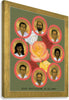 Canvas Print - Martyrs of the Jesuit University by Br. Robert Lentz, OFM - Trinity Stores