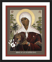 Wall Frame Black - Mother of the Disappeared by R. Lentz