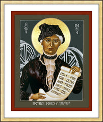 Wall Frame Gold - Mother Jones of America by R. Lentz