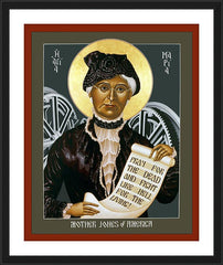 Wall Frame Black - Mother Jones of America by R. Lentz