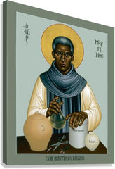 Canvas Print - St. Martin de Porres by R. Lentz