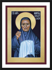 Wall Frame Black - St. Maria Skobtsova by R. Lentz