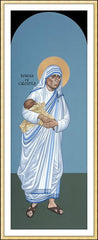 Wall Frame Gold - St. Teresa of Calcutta by R. Lentz