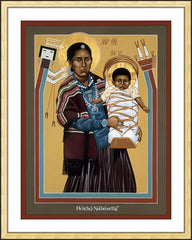 Wall Frame Gold - Navaho Madonna by R. Lentz