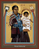 Metal Print - Navaho Madonna by Br. Robert Lentz, OFM - Trinity Stores