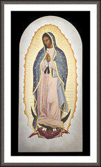 Wall Frame Espresso - Our Lady of Guadalupe by R. Lentz
