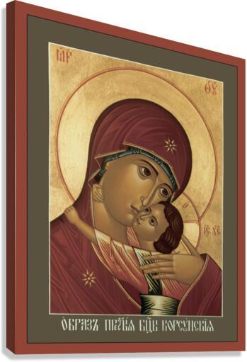 Canvas Print - Our Lady of Korsun by Br. Robert Lentz, OFM - Trinity Stores