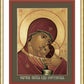 Wall Frame Gold, Matted - Our Lady of Korsun by R. Lentz