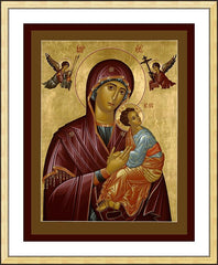 Wall Frame Gold - Our Lady of Perpetual Help by R. Lentz