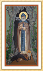 Wall Frame Gold - St. Paul of Obnora by R. Lentz