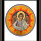 Wall Frame Espresso, Matted - Pre Eternal Word by R. Lentz