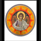Wall Frame Black, Matted - Pre Eternal Word by R. Lentz