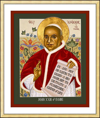 Wall Frame Gold - St. John XXIII by R. Lentz
