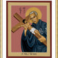 Wall Frame Gold, Matted - St. Paul of the Cross by Br. Robert Lentz, OFM - Trinity Stores