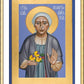 Wall Frame Gold, Matted - St. Pelagia of Diveyevo by Br. Robert Lentz, OFM - Trinity Stores