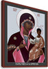 Canvas Print - Mother of God: Protectress of the Oppressed by Br. Robert Lentz, OFM - Trinity Stores