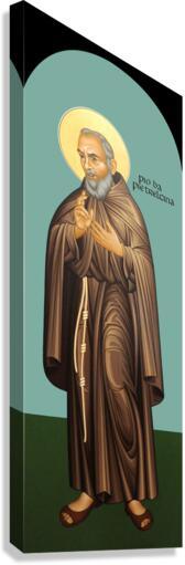 Canvas Print - St. Padre Pio of Pietrelcina by R. Lentz