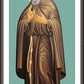 Wall Frame Espresso, Matted - St. Padre Pio of Pietrelcina by Br. Robert Lentz, OFM - Trinity Stores