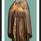 Wall Frame Black, Matted - St. Padre Pio of Pietrelcina by Br. Robert Lentz, OFM - Trinity Stores