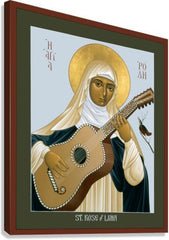 Canvas Print - St. Rose of Lima by R. Lentz