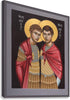 Canvas Print - Sts. Sergius and Bacchus by Br. Robert Lentz, OFM - Trinity Stores