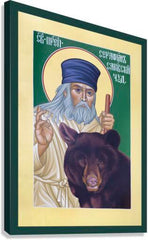 Canvas Print - St. Seraphim of Sarov by R. Lentz