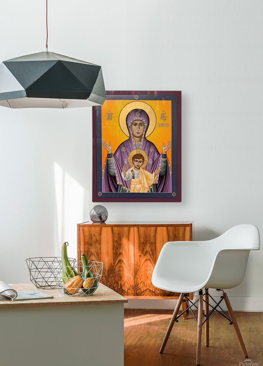 Our Lady of the Sign - Metal Print