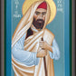 Wall Frame Espresso - St. Simone of Cyrene by R. Lentz