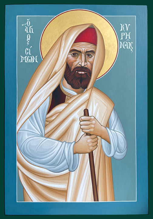 St. Simone of Cyrene - Canvas Print