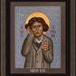 Wall Frame Espresso - Simone Weil by Br. Robert Lentz, OFM - Trinity Stores