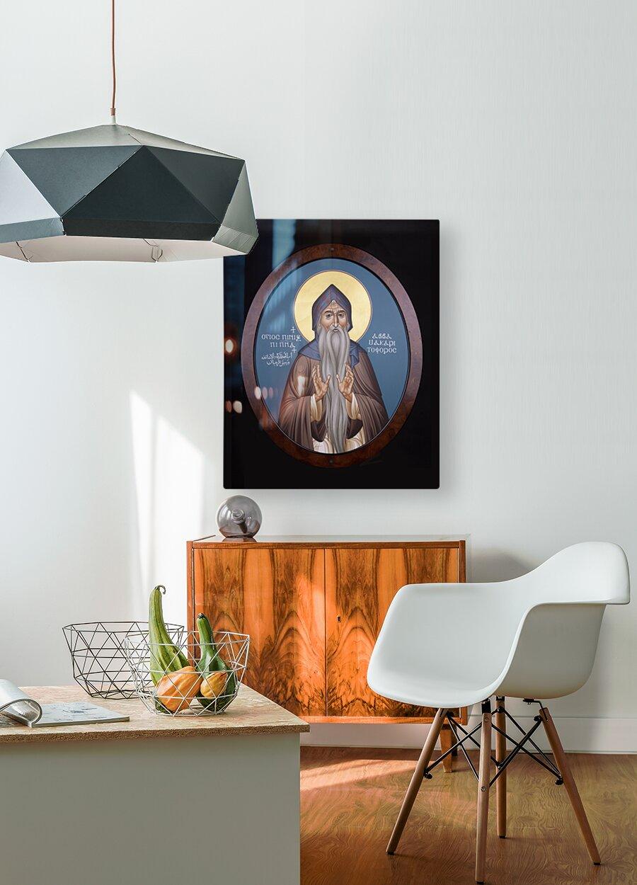 Acrylic Print - St. Macarius the Great by Br. Robert Lentz, OFM - Trinity Stores