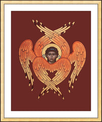 Wall Frame Gold - Seraph Angel by R. Lentz