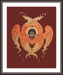 Wall Frame Espresso - Seraph Angel by R. Lentz