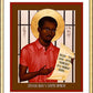 Wall Frame Gold, Matted - Stephen Biko of South Africa by R. Lentz