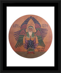 Wall Frame Black - St. Takla Haymonot by R. Lentz