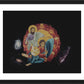 Wall Frame Black, Matted - Holy Trinity by R. Lentz
