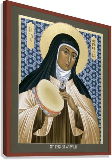 Canvas Print - St. Teresa of Avila by R. Lentz
