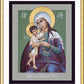 Wall Frame Gold, Matted - Mary, Undoer of Knots - Spanish by R. Lentz