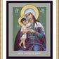 Wall Frame Gold, Matted - Mary, Undoer of Knots by R. Lentz