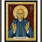 Wall Frame Espresso, Matted - St. Vincent Pallotti by R. Lentz