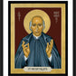 Wall Frame Black, Matted - St. Vincent Pallotti by R. Lentz
