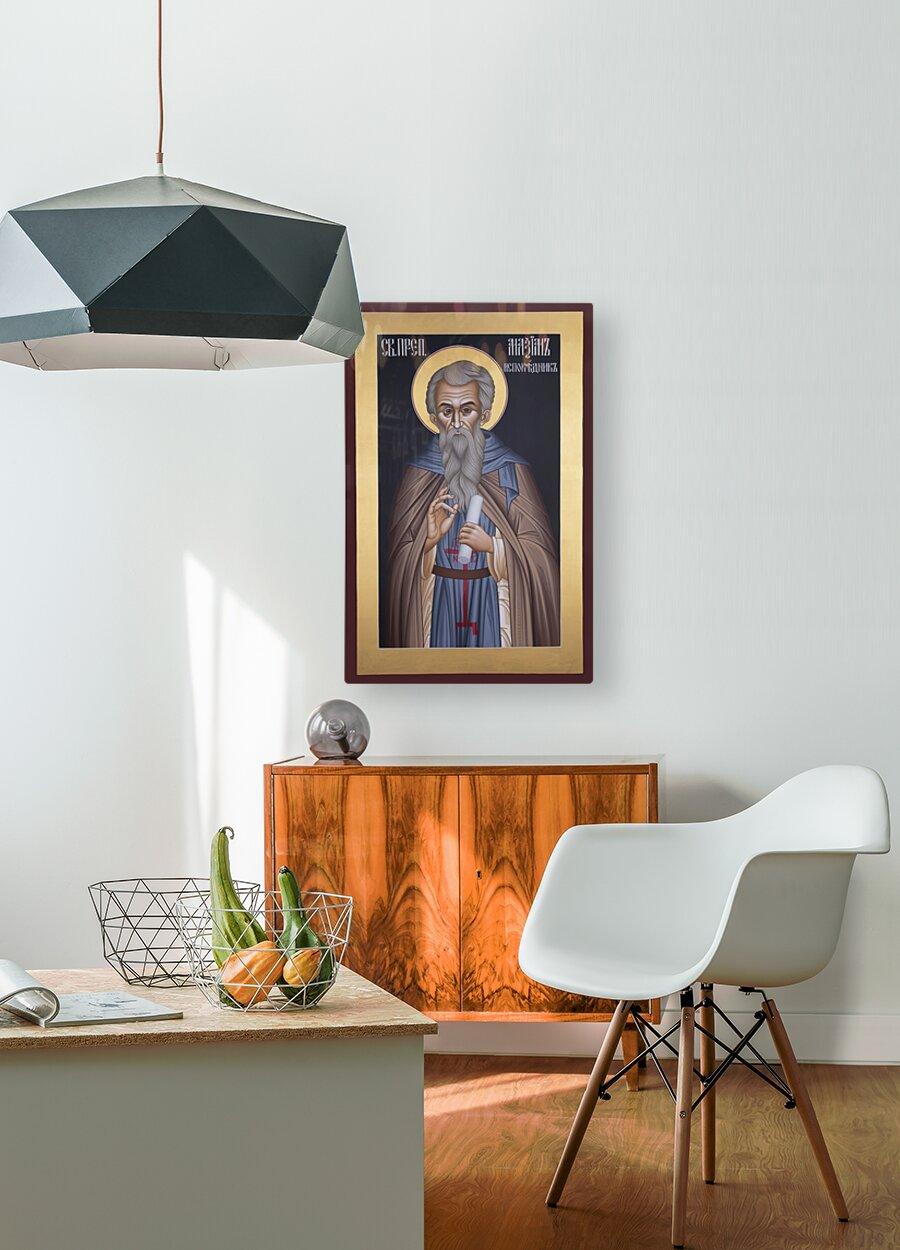 Acrylic Print - St. Maximos the Confessor by Br. Robert Lentz, OFM - Trinity Stores